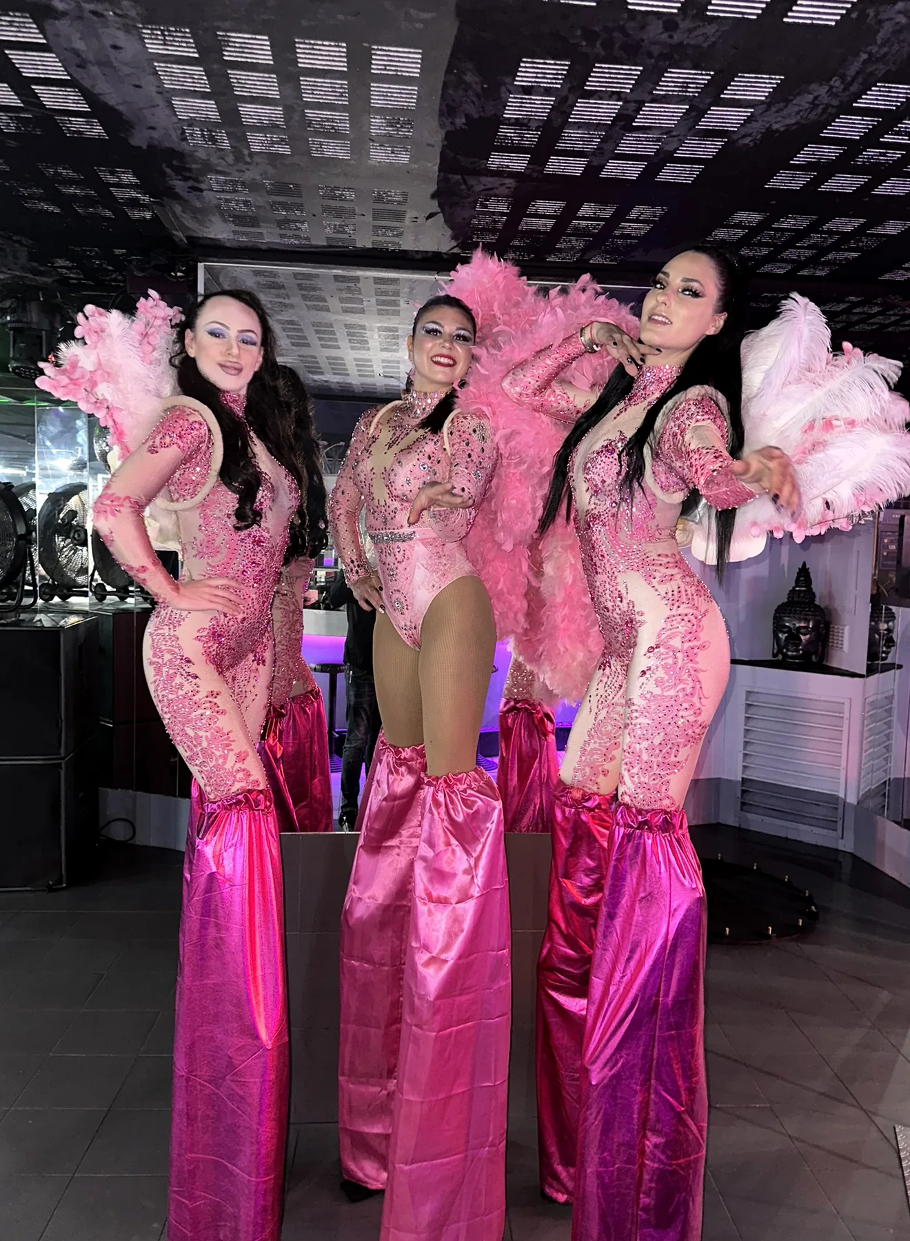 Trio rose