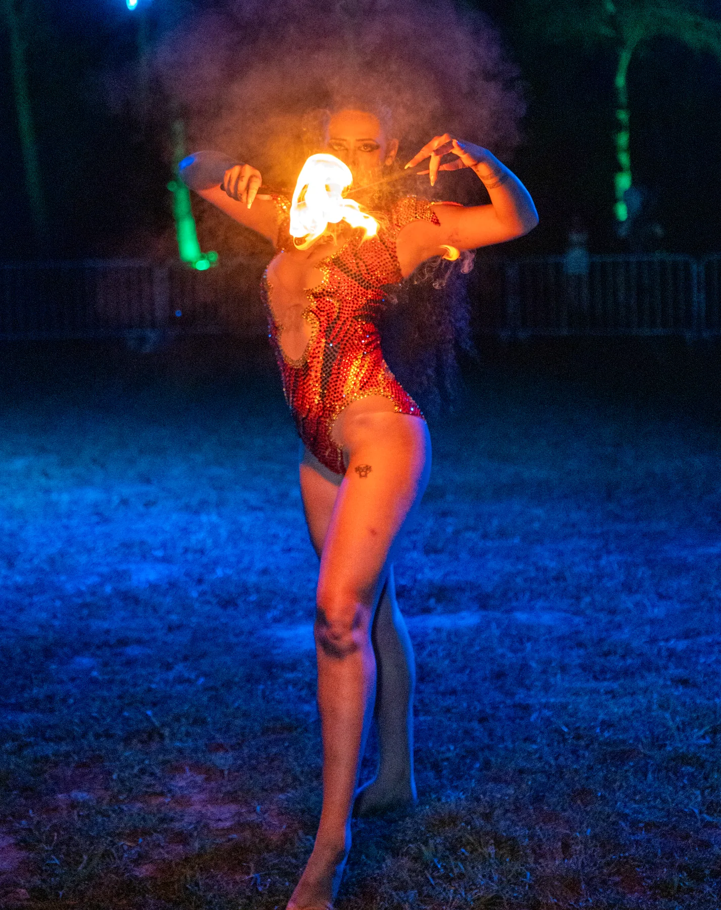 Spectacle de feu